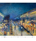 Wall calendar Impressionism 2024