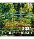 Wall calendar Impressionism 2024