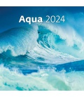 Wall calendar Aqua 2024