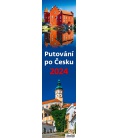 Wandkalender Putování po Česku - vázanka 2024