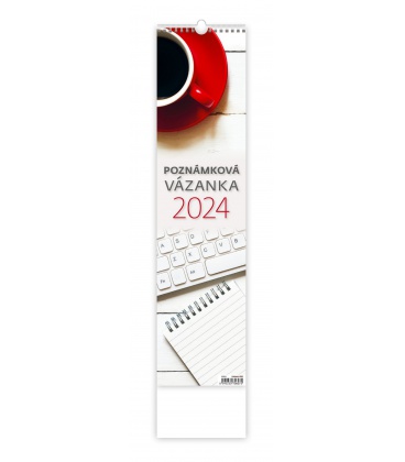 Wall calendar Poznámková vázanka 2024