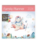 Nástěnný kalendář Family Planner 2024