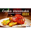 Stolní kalendář Česko-slovenská kuchařka/kuchárka 2024