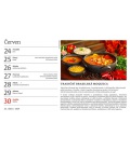 Table calendar Mezinárodní kuchařka 2024