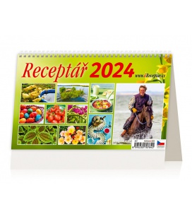 Stolní kalendář Receptář 2024