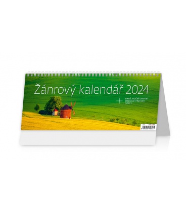 Stolní kalendář Žánrový kalendář 2024