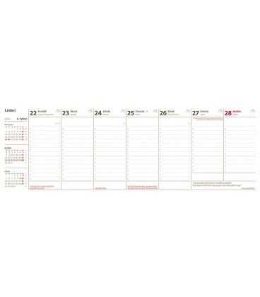 Table calendar Praktický kalendář OFFICE 2024