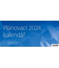Table calendar Plánovací kalendář MODRÝ 2024