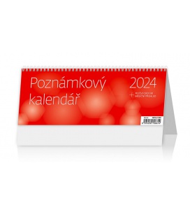 Table calendar Poznámkový kalendář OFFICE 2024