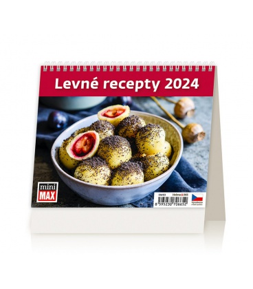 Table calendar MiniMax Levné recepty 2024