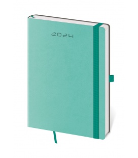 Weekly Diary A5 Flexies - mint 2024