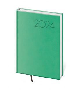Daily Diary A5 Print - light green 2024