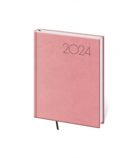 Tagebuch - Terminplaner B6 Print - rosa 2024