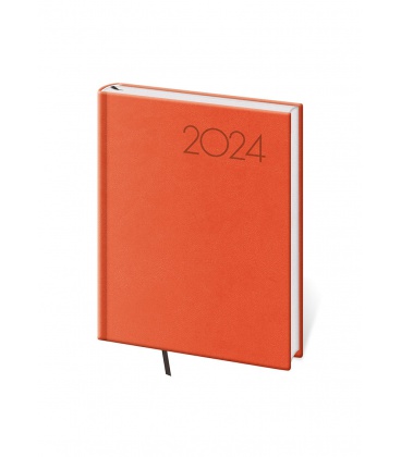 Tagebuch - Terminplaner B6 Print - orange 2024