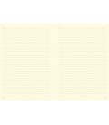 Notepad - Zápisník Flip A5 lined - blue, white 2024