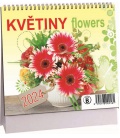 Stolní kalendář Květiny mini 2024