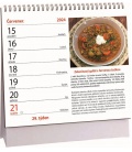 Table calendar Česká kuchyně mini 2024