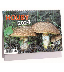 Stolní kalendář Houby 2024
