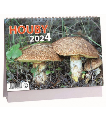 Tischkalender Houby 2024