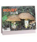 Table calendar Houby 2024