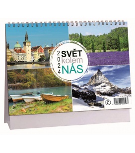 Tischkalender Svět kolem nás 2024