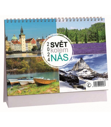 Table calendar Svět kolem nás 2024