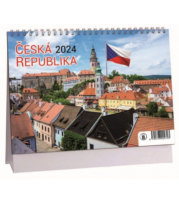 Tischkalender Česká republika 2024
