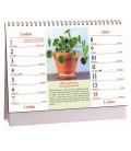 Table calendar Pokojové rostliny 2024