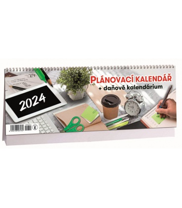 Table calendar Plánovací + daňové kalendárium 2024
