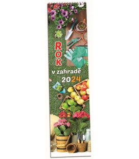 Wall calendar Rok v zahradě - vázanka 2024
