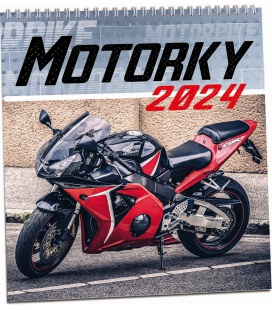 Nástěnný kalendář Motorky 2024