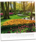 Nástěnný kalendář Zahrady 2024