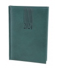 Daily Diary A5 721 Vivella green 2024