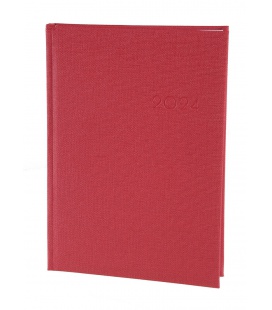 Weekly Diary A5 705 Balacron NOMAD red 2024