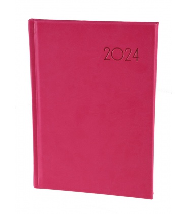 Weekly Diary A5 705 koženka Vivella COLOR pink 2024