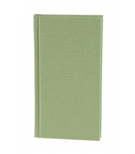Weekly Pocket Diary A6 Balacron NOMAD green 2024