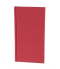 Weekly Pocket Diary A6 Balacron NOMAD red 2024
