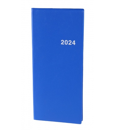 Diář - Plánovací záznamník 718 měsíční PVC světle modrá 2024