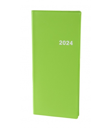 Diary - Planning monthly notebook 718 PVC light green 2024
