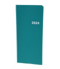 Diary - Planning monthly notebook 718 PVC green 2024