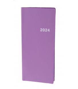 Diary - Planning monthly notebook 718 PVC purple 2024