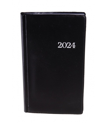 Diary - Planning weekly notebook 920 PVC black 2024