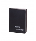 Diary - Daily Notes A6 UNI PVC black 2024