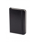 Notepad with rubber band A6 Balacron black 2024