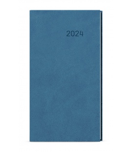 Weekly Pocket Diary -Jakub -  Vivella - petrolejová - blue 2024