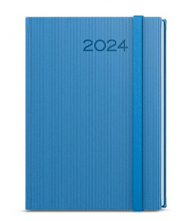 Weekly Diary A5 - Oskar - Vigo - blue, blue 2024