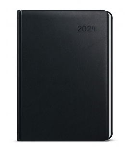 Weekly Diary A5 with notes - Zoro - Vivella - black 2024