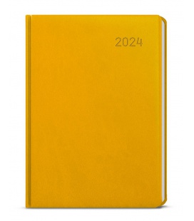Weekly Diary A5 with notes - Zoro - Vivella - ocher 2024