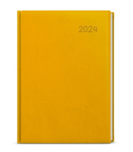 Tagebuch - Terminplaner B6 - Adam - Vivella - ocker 2024