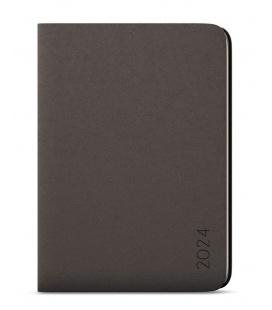 Diary monthly B5 with notepad - DiNo - grey 2024